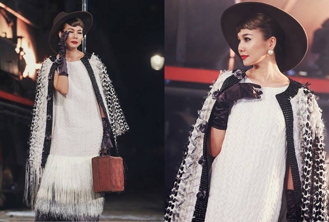 Thanh Hằng đầu tư váy áo thế nào trên 'ghế nóng' Next Top
