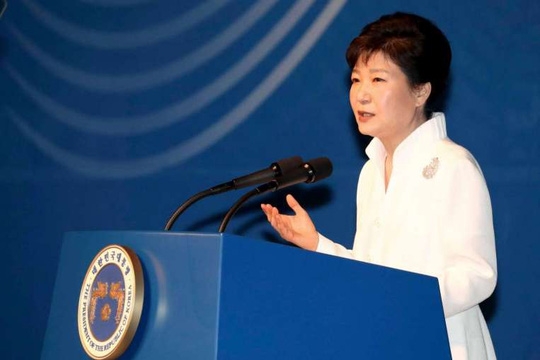 Triều Tiên hôm 17-8 gọi Tổng thống Hàn Quốc Park Geun-Hye là “kẻ tâm thần”. Ảnh:EPA