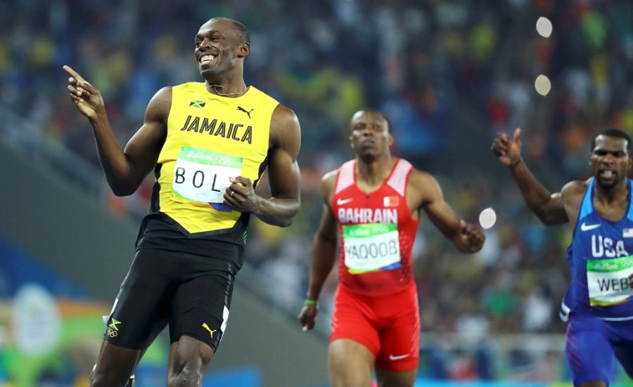 'Tia chop' Bolt tiep tuc cuoi doi thu khi ve nhat o Olympic hinh anh 5