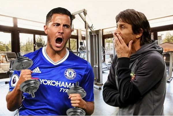 Hazard, Eden Hazard, Conte, Chelsea, Premier League