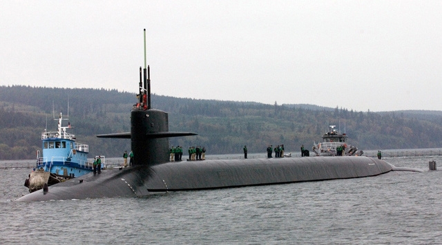  Tàu ngầm USS Louisiana của hải quân Mỹ (Ảnh: Wikipedia) 