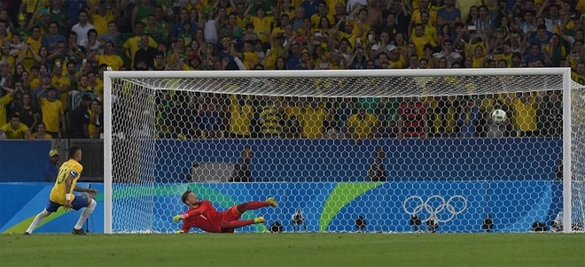 Neymar và khoảnh khắc đi vào lịch sử bóng đá Brazil - ảnh thể thao