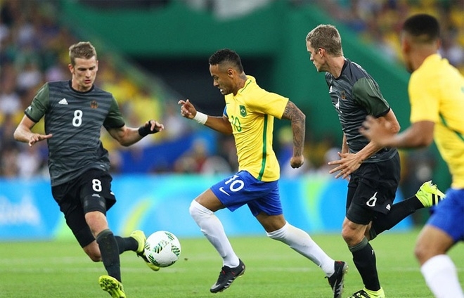 Neymar và khoảnh khắc đi vào lịch sử bóng đá Brazil - ảnh thể thao