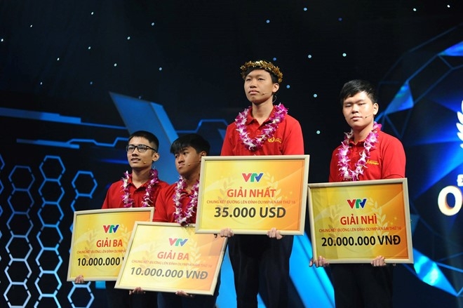 Thanh Chuong vo dich Duong len dinh Olympia 2016 hinh anh 1