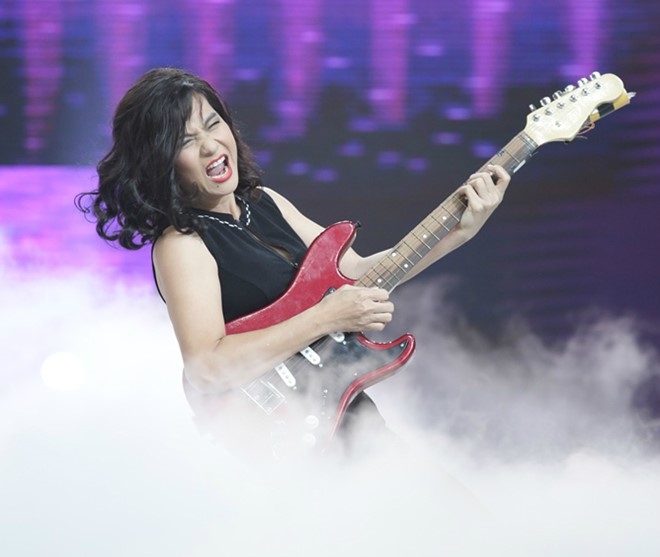 Trang Nhung phan phao Phuong Thanh tren ghe nong hinh anh 5