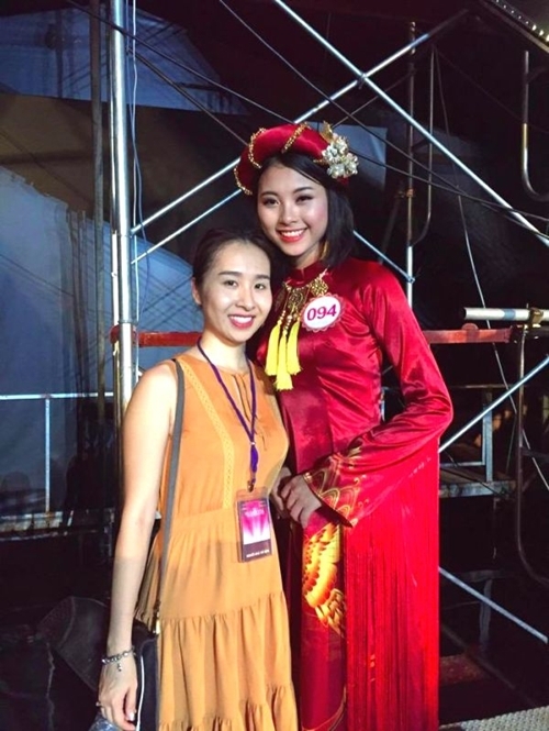 Cô gái Nghệ An có nụ cười giống Tăng Thanh Hà tại chung kết hoa hậu