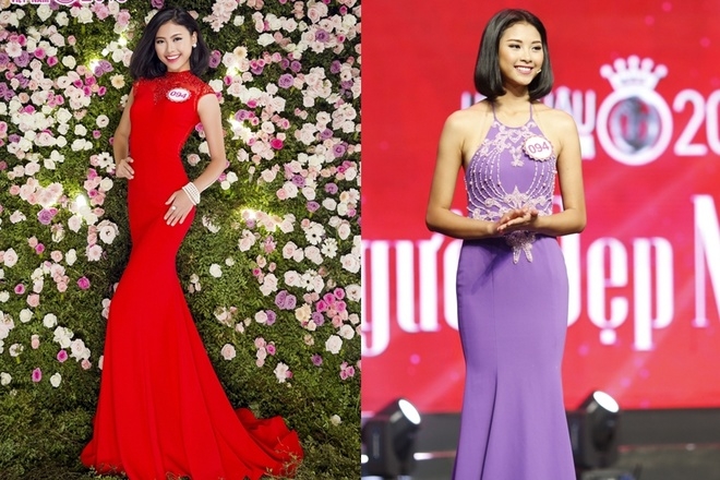 Cô gái Nghệ An có nụ cười giống Tăng Thanh Hà tại chung kết hoa hậu