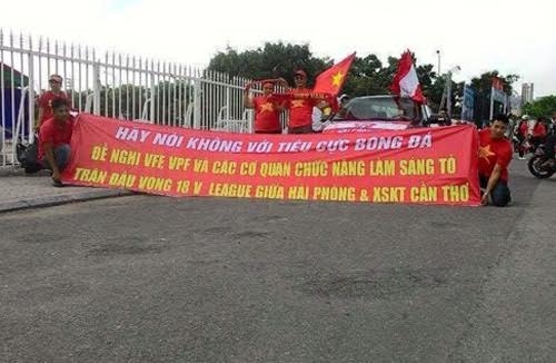 cuộc đua vô địch V-League, V-League, Cần Thơ, Hải Phòng, tiêu cực bóng đá