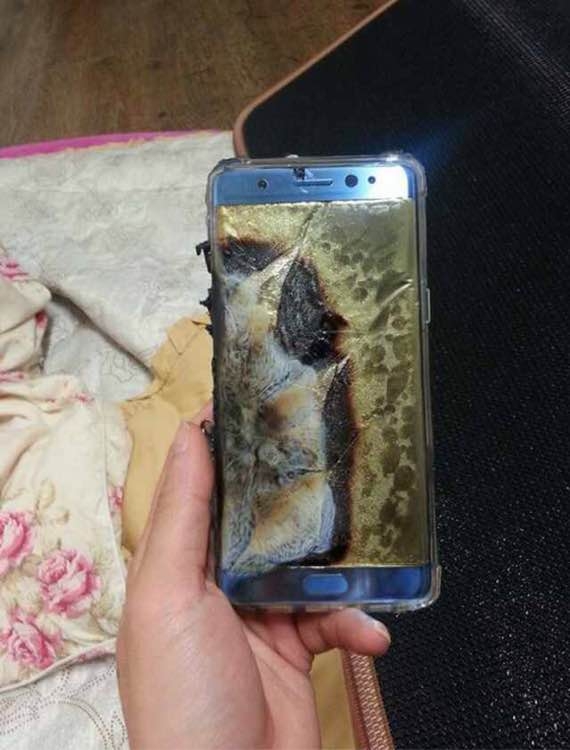 smartphone, Samsung Galaxy Note 7, phát nổ, xạc pin