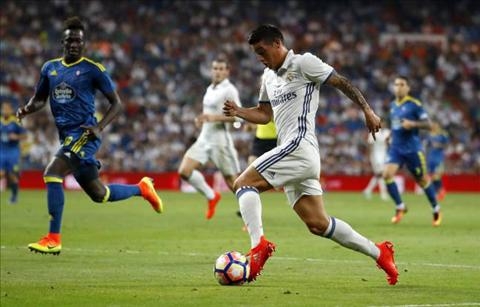 James Rodriguez da khien HLV Zidane hai long
