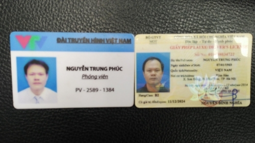 Đi ô tô hết hạn kiểm định, rút thẻ phóng viên VTV giả 'xin xỏ' - Ảnh 2