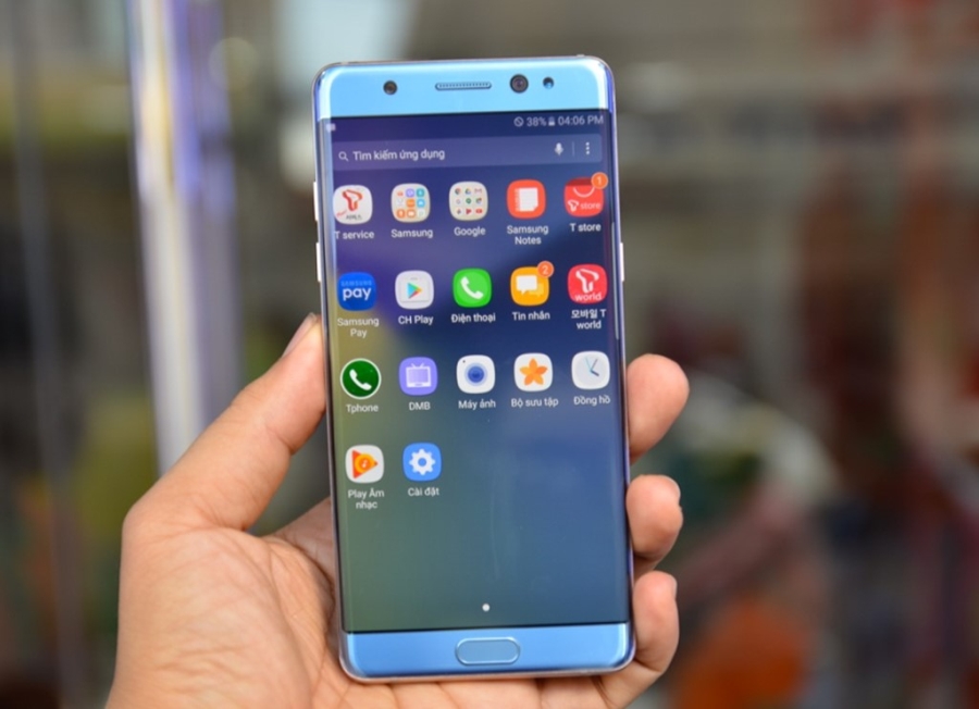 Mo hop Galaxy Note 7 mau xanh gia 21,9 trieu tai VN hinh anh 4