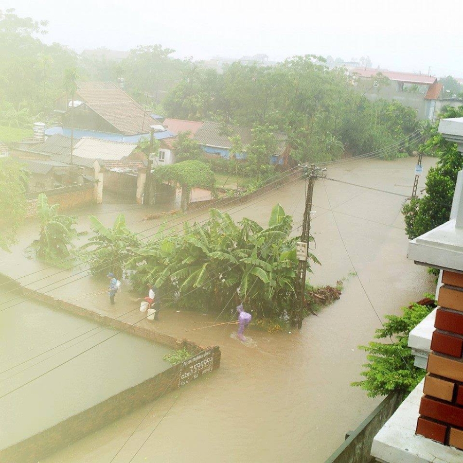 mưa lớn, ngập lụt, phố thành sông, tin thời tiết, dự báo thời tiết, vĩnh yên, vĩnh phúc, hải dương