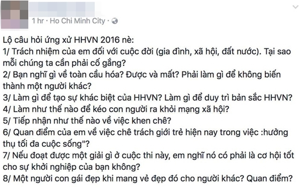btc-hhvn-khang-dinh-khong-co-chuyen-thi-sinh-biet-truoc-cau-hoi-ung-xu