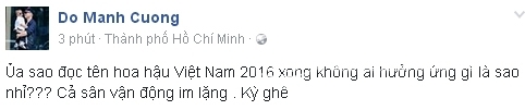 Cư dân mạng phản ứng Hoa hậu Việt Nam 8