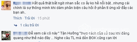 Cư dân mạng phản ứng Hoa hậu Việt Nam 1