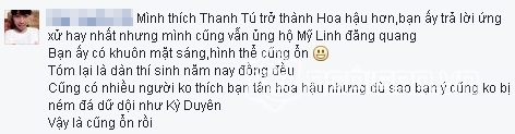 Cư dân mạng phản ứng Hoa hậu Việt Nam 1