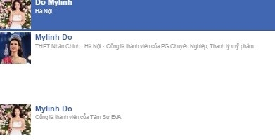Xuat hien hang loat Facebook mao danh tan Hoa hau VN 2016 hinh anh 1