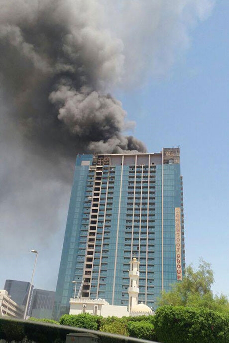 chay toa nha cao 28 tang tai uae hinh 0
