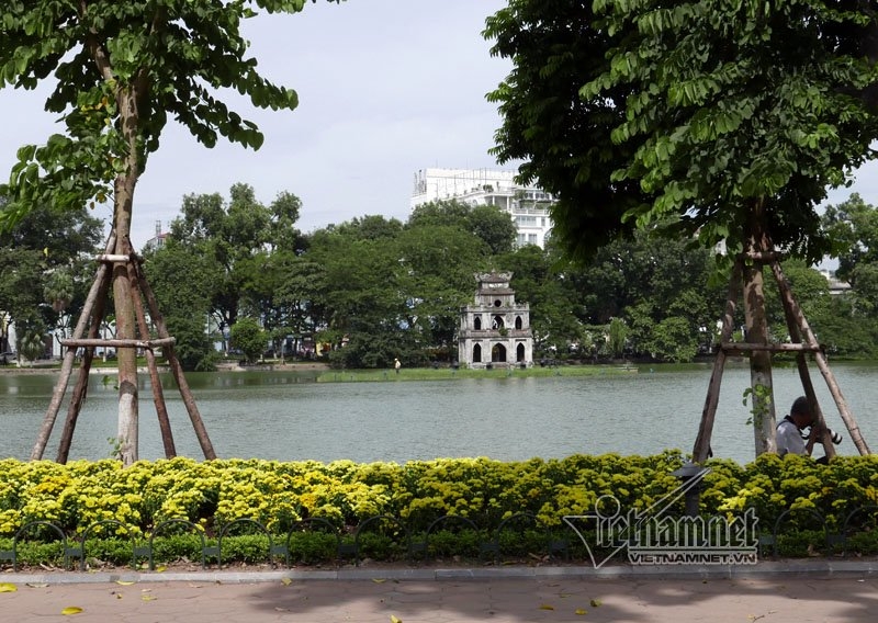 Hà Nội, hồ Gươm, phố đi bộ hồ Gươm, wifi miễn phí hồ Gươm, phố đi bộ