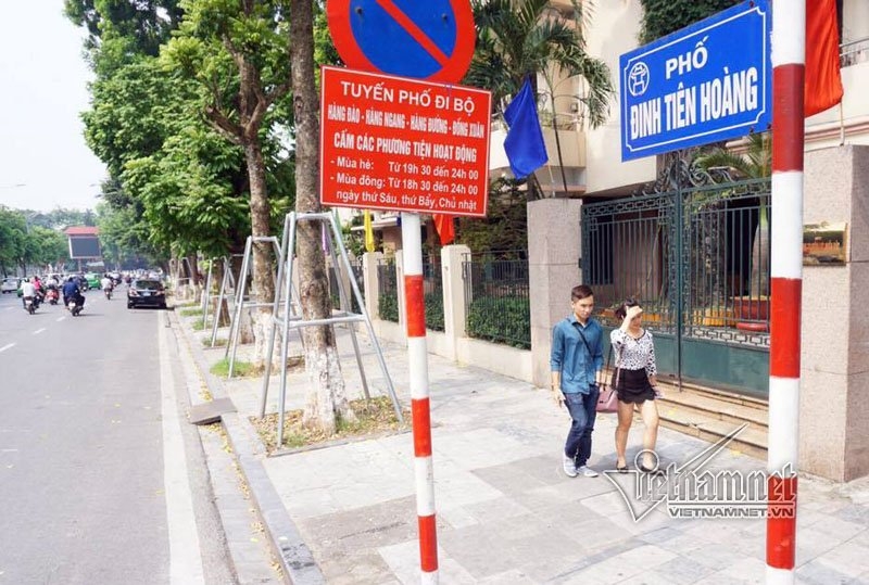 Hà Nội, hồ Gươm, phố đi bộ hồ Gươm, wifi miễn phí hồ Gươm, phố đi bộ