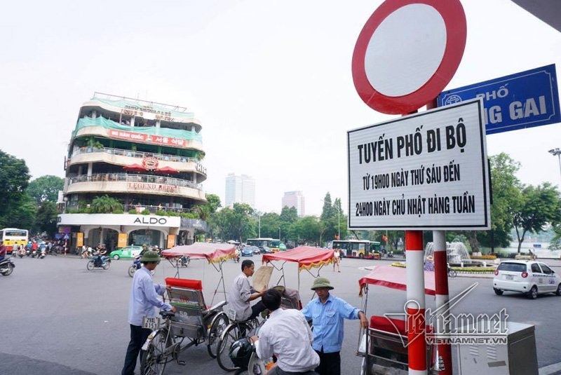 Hà Nội, hồ Gươm, phố đi bộ hồ Gươm, wifi miễn phí hồ Gươm, phố đi bộ