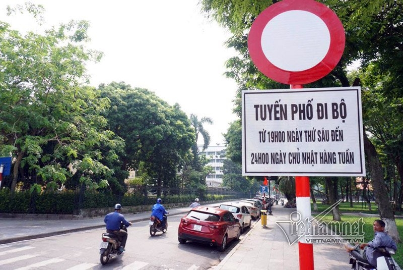 Hà Nội, hồ Gươm, phố đi bộ hồ Gươm, wifi miễn phí hồ Gươm, phố đi bộ