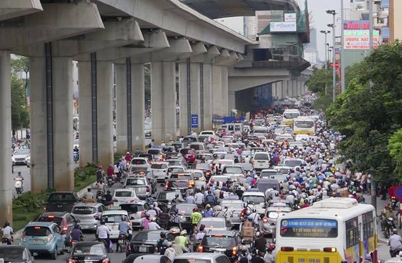 tắc đường, nghỉ lễ 2/9