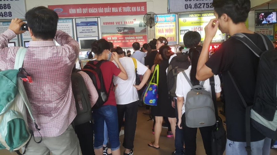 tắc đường, nghỉ lễ 2/9
