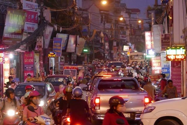 tắc đường, nghỉ lễ 2/9