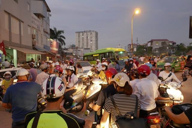 tắc đường, nghỉ lễ 2/9