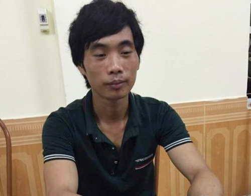  Nghi phạm Tẩn Láo Lở tại cơ quan điều tra - ảnh: Công an cung cấp 