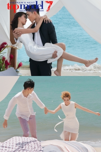 [Caption]Khi đem so sánh, bức ảnh của Kim Nhã được cho là khá hơn của Thùy Trang.
