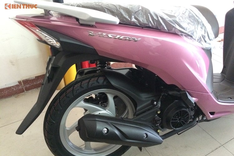 Vua ra mat, Honda Vision 2016 bi 