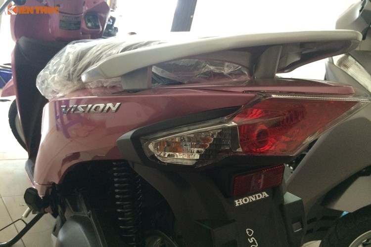 Vua ra mat, Honda Vision 2016 bi 