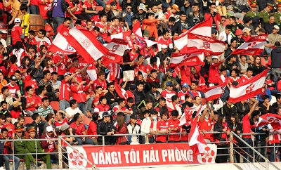 V-League 2016, vô địch V-League 2016, CĐV Hải Phòng, Lạch Tray, Hàng Đẫy, HN.T&T, Hải Phòng, SLNA, FLC.Thanh Hóa