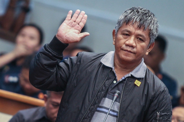 Edgar Matobato, thành viên biệt đội tử thần Davao (Ảnh: ABS)
