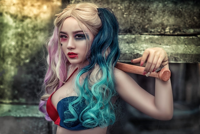 linh miu goi cam hoa than thanh “ac nu” harley quinn hinh anh 6