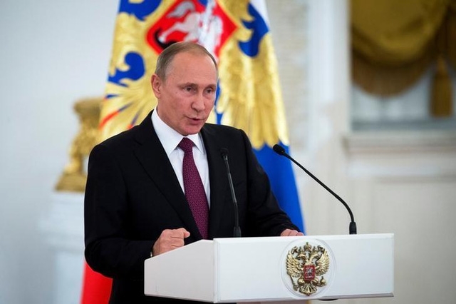  Tổng thống Nga Vladimir Putin. (Ảnh: Reuters) 
