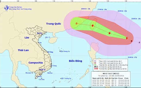 bão megi gây gió mạnh dần trên vùng biển phía đông bắc biển đông hình 0 bao megi gay gio manh dan tren vung bien phia dong bac bien dong hinh 0
