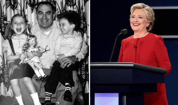  Bà Clinton nhắc đến người cha quá cố trong cuộc tranh luận trực tiếp. (Ảnh: Getty) 