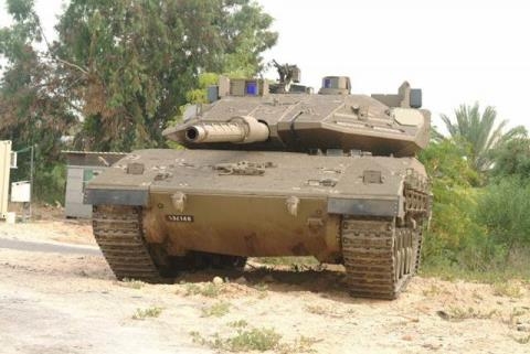 Nhung bi mat xe tang - xe boc thep Israel