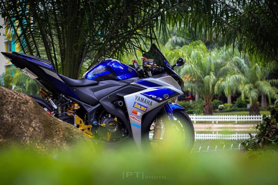 Yamaha YZF-R3 len nhieu do choi cua biker Viet hinh anh 3