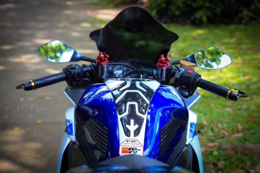 Yamaha YZF-R3 len nhieu do choi cua biker Viet hinh anh 4