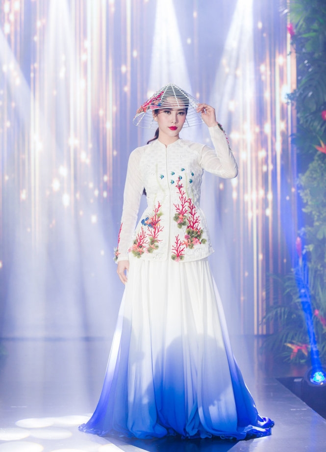 Nam Em mang dự án bảo vệ san hô đến Miss Earth 