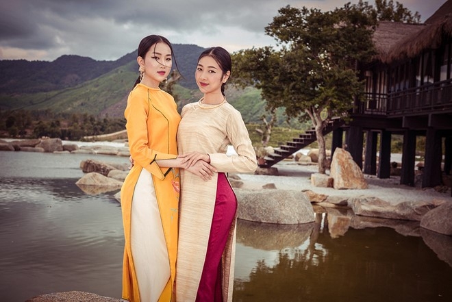 Nguoi dep Hoa hau Viet Nam 2016 do sac trong ta ao dai hinh anh 5