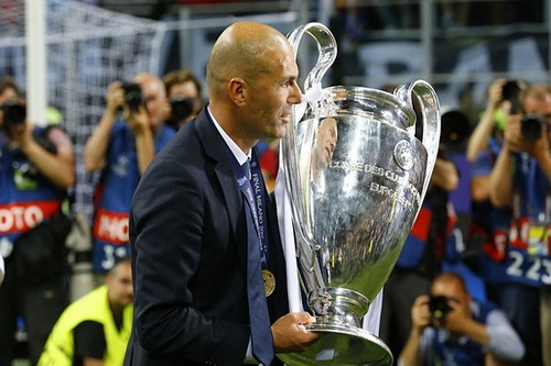 Zidane chỉ cần 5 tháng để đưa Real Madrid lên đỉnh châu Âu