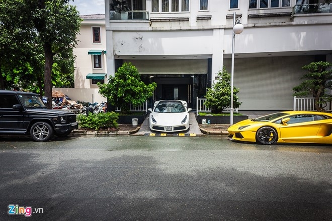 Sieu xe cua Cuong Do La tu hop bo doi Lamborghini Aventador hinh anh 2