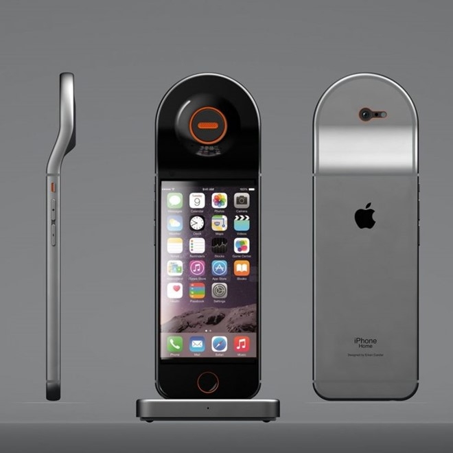 Y tuong iPhone lai dien thoai de ban hinh anh 3