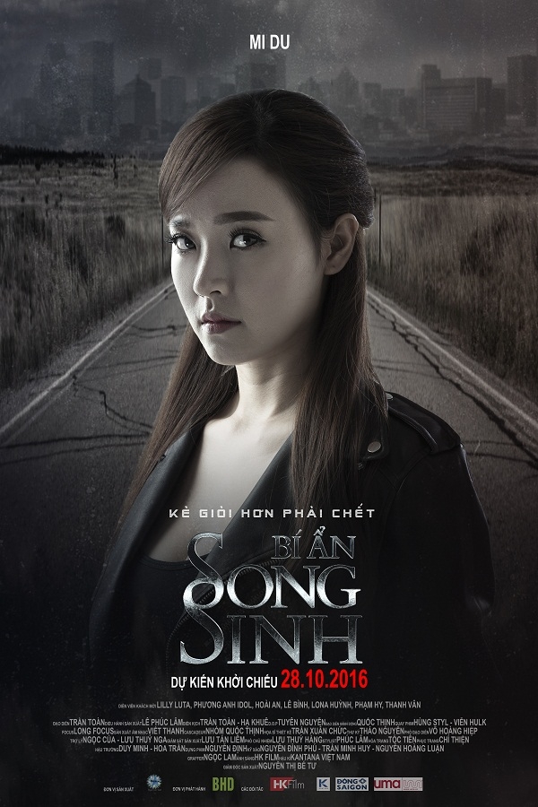 Midu lạnh lùng, Elly Trần hoảng hốt trên poster “Bí Ẩn Song Sinh” - Ảnh 1.